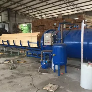 防腐剤の浸透を乾燥させるための高圧木材木材木材処理プラントマシンシリンダータンク