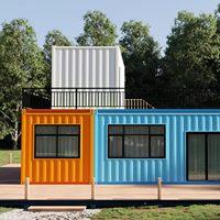 Restaurant conteneur modifié robuste, kiosque alimentaire mobile coupe-vent et étanche, idéal pour les services de restauration en extérieur