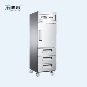 <span class=keywords><strong>Congélateur</strong></span> vertical de cuisine en vente chaude, 1 porte, 3 <span class=keywords><strong>tiroirs</strong></span>, réfrigérateur, réfrigérateur - Product Image 1