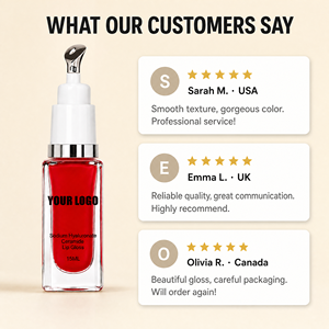 Vente en gros OEM – Gloss à <span class=keywords><strong>lèvres</strong></span> nourrissant au céramide, haute brillance, non collant, sérum hydratant pour les <span class=keywords><strong>lèvres</strong></span>, 55 teintes, cosmétique pour les <span class=keywords><strong>lèvres</strong></span> personnalisable - Product Image 5