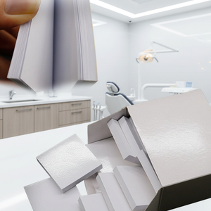 Papel Mezclador Desechable de Doble Cara para Adhesivo Dental en Polvo, Producto Multiusos para la Higiene Bucal - Product Image 6