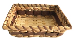 جودة عالية مخصصة منسوجة يدويًا سلة بوشل مستطيلة - Product Image 3