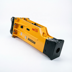 Para SB131 Nuevo Martillo Hidráulico Tipo Caja, Componentes Esenciales para Construcción, Minería, Motor, Bomba, Rodamiento, Cincel - Product Image 1