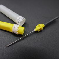 Aiguille de prélèvement sanguin droite de haute qualité pour animaux, aiguille de prélèvement sanguin veineux en forme de stylo vétérinaire 18G 22G pour l'élevage