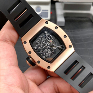 High-end men's mechanical <b>watch</b>, titanium with diamond-set tourbillon automatic mechanical <b>watch</b> 035 - Product Image 4