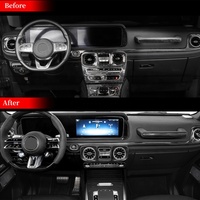 Intérieur de Classe G W464, lifting au style W465, version facile, souris en fibre de carbone, accessoires de voiture, pièces automobiles, intérieurs