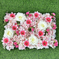 Bunga Artifisial Terlaris Campuran Bunga Dinding Dekorasi Pernikahan Natal Centerpieces Dekorasi Meja Gulungan Sutra 3D Warna Dapat Disesuaikan