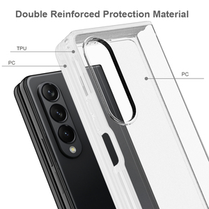 Étui de téléphone portable pliable anti-rayures de style nouveau pour <span class=keywords><strong>Samsung</strong></span> Galaxy Z Fold 4 - Product Image 2