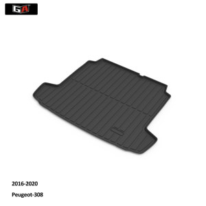Tapis de coffre Offre Spéciale pour Peugeot 308 Tapis de protection tous temps Tapis de bagage facile à nettoyer - Product Image 2