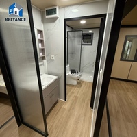 Rumah Kontainer RELYANCE, Garasi Prefab, Kabin Hotel, Tahan Lama, Tahan Air, Berkualitas Tinggi, 4 Kamar Tidur, Ukuran Sesuai Pesanan
