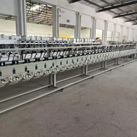 Machine à doubler industrielle TFO pour fils de coton, de laine, de polyester et synthétiques