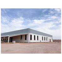 Entrepôt préfabriqué en acier de 1000 mètres carrés, prêt à l'emploi, de fabrication chinoise, pour usine alimentaire et hangar de garage