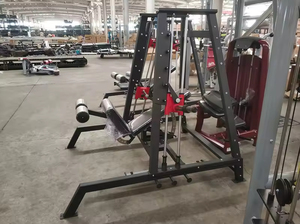 Macchina per pressa pettorale e spalle SK Fitness a carico libero, <span class=keywords><strong>in</strong></span> acciaio di grado commerciale, attrezzatura per allenamento della forza - Product Image 3