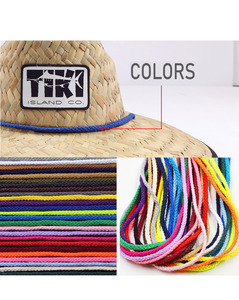 Porkie color al por mayor cinturón clásico forrado cubre perla vaquera Fuqi señoras hombre sombrero para verano - Product Image 4