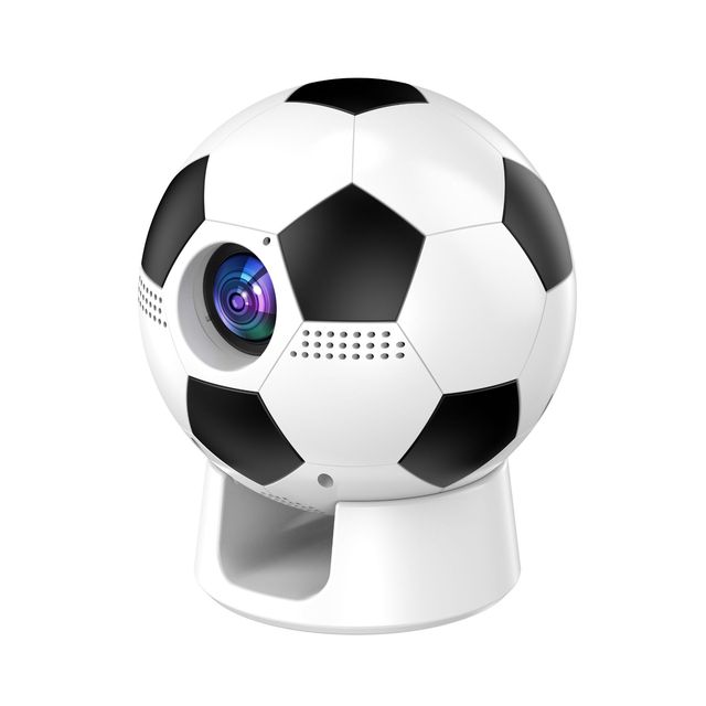 Q8 Soccer Appearance 720P Res. 170 ANSI LM LED Android 11 Auto Focus Projector Stereo Speakers Party Portable