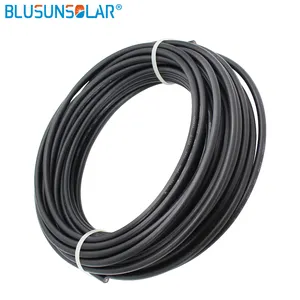 TUV Approved 1500V 16mm PV Cable Single Core XLPO Double Insulation Solar Cable PV Wire DC Cable for Solar Panel Installation