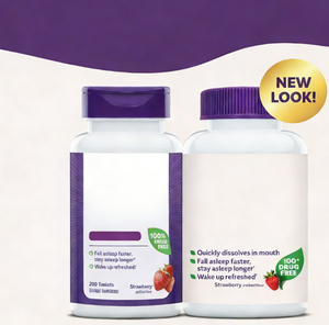 เมลาโทนินสำหรับผู้ใหญ่ชนิดเม็ด ผสมวิตามินบี6 อาหารเสริมช่วยการนอนหลับตามธรรมชาติ ช่วยผ่อนคลาย ปรับปรุงรูปแบบการนอนหลับที่ดี บำรุงความจำและการนอนหลับ - Product Image 3