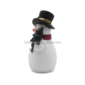 Christmas Snowman Statue Light <strong>Erotic</strong> Resin <strong>Sculpture</strong> for Home Decoration and Gifts Mascot Style - Product Image 3