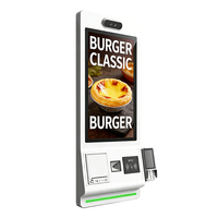 Kiosque de commande automatique pour restaurant personnalisé, écran tactile Android/Windows de 21,5/24/27/32 pouces, SDK activé, gestion basée sur le cloud, QR