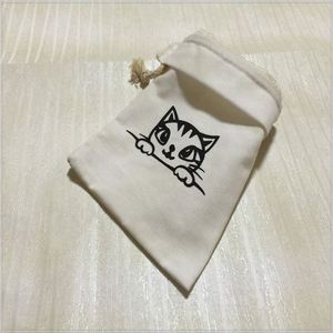 Custom Canvas <b>Small</b> <b>Drawstring</b> <b>Bag</b> China Supplier - Product Image 3