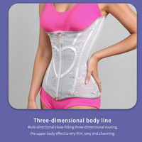 Corset amincissant et gainant pour femme avec fermeture éclair, haute compression, pour le fitness et le remodelage de la taille et de l'abdomen