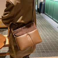 Sac fourre-tout vintage en cuir de vachette, nouveau modèle 2025, luxe léger, sac à bandoulière haut de gamme pour le quotidien, polyvalent et tendance