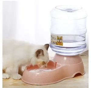 TTT Hot Sale Plastic Pet Food Bowl 3.8L Large Capacity Pet Water Dispenser Automatic for Small Animals