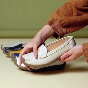 <span class=keywords><strong>Zapatos</strong></span> de Enfermera Casuales con Punta Cerrada y Tacón Alto para <span class=keywords><strong>Mujer</strong></span>, Nuevos Modelos de Primavera, Verano y Otoño, Talla Grande - Product Image 2