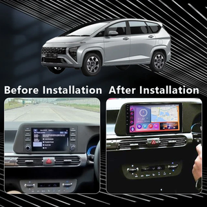 Meihua Panel de salpicadero de Radio de coche de 9 pulgadas para <span class=keywords><strong>HYUNDAI</strong></span> STARGAZER <span class=keywords><strong>2022</strong></span> Dash Kit instalar Facia consola bisel - Product Image 5