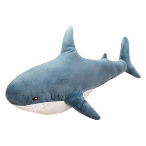 2025 nouveaux grands oreillers spongieux doux en <span class=keywords><strong>peluche</strong></span> Anima grand bleu en <span class=keywords><strong>peluche</strong></span> requin géant en <span class=keywords><strong>peluche</strong></span> jouet pour les enfants - Product Image 1