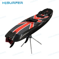 Prix usine en Fiber de carbone Jet électrique Surf planche de surf électrique batterie moteur Jet board 12KW 60 KM/H planche de surf alimentée