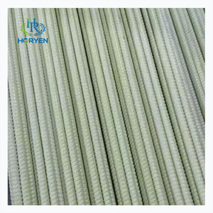 High Strength 6mm 8mm 10mm 12mm <strong>Fiberglass</strong> Corrugated Rods FRP <strong>Rebar</strong> - Product Image 4