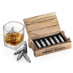 Best-seller Pierre à glaçons réutilisable de qualité supérieure pour whisky balle de golf Pierres à whisky coffret cadeau pour homme/ - Product Image 6