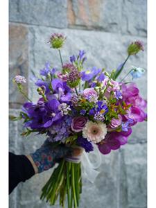 Bande <span class=keywords><strong>de</strong></span> fleur artificielle violette décoration <span class=keywords><strong>de</strong></span> mariage décoration <span class=keywords><strong>de</strong></span> <span class=keywords><strong>fond</strong></span> <span class=keywords><strong>de</strong></span> scène Offre Spéciale - Product Image 6