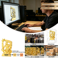 Vente directe d'usine des trophées de basket-ball les plus vendus ; Trophées en résine et trophées en or personnalisables disponibles