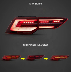 Feux arrière à LED 20-24 pour VW Golf MK8 2020-2024 avec <span class=keywords><strong>clignotant</strong></span> séquentiel L+R avec <span class=keywords><strong>clignotant</strong></span> ambre séquentiel - Product Image 4