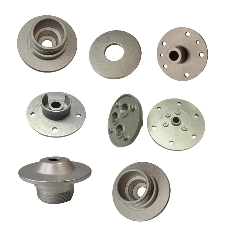 Custom Stainless Steel 304 Investment Casting Flange Components, OEM Industrial Hardware Spare Parts For Machinery