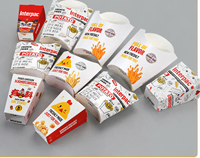 Boîte à frites jetable personnalisée, en papier résistant à la graisse, pour frites, emballage pour la restauration rapide, à emporter, pour les collations