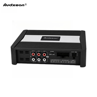Amplificateur DSP de voiture de classe D 4 entrées 8 sorties, processeur audio 4 canaux, puce AKM japonaise, entrée haut niveau, OEM ODM, vente en gros