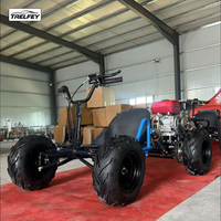 Kart tout-terrain 82-212cc 2/4 temps CVT, buggy à moteur à essence avec transmission par chaîne et frein à disque pour adolescents