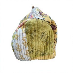 Corn husk clutch pouch Durable makeup pouch wholesale Soft portable puffer bag Lightweight cosmetic caseble Wholesale Make up - Product Image 4