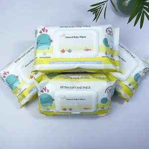 Services OEM lingettes humides de nettoyage écologiques, lingettes sèches pour bébés, bio