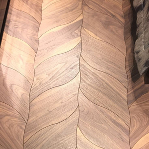 Parquet en bois d'ingénierie artistique AVANTIMORA Asian E0 E1 CE Brillant Grade AB 14mm 20mm multicouche Noyer T&G pour Hôtels de Charme - Product Image 2