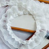 Volants en peluche moelleux, accessoires à volants pour vêtements, pour pulls et sous-vêtements à manches longues, dentelle décorative à volants, direct usine