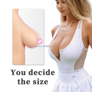 <span class=keywords><strong>Seins</strong></span> Artificiels en Silicone Réaliste Gonflable à Faire Soi-Même Fausses Formes de Poitrine Réutilisable LGBTQ Crossdresser Ladyboy Travesti - Product Image 5