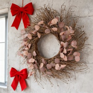 Poignées <span class=keywords><strong>de</strong></span> <span class=keywords><strong>porte</strong></span> <span class=keywords><strong>de</strong></span> branche d'arbre naturel faites à la main couronnes d'arbres circulaires pour les réunions <span class=keywords><strong>de</strong></span> famille décorations <span class=keywords><strong>de</strong></span> <span class=keywords><strong>Noël</strong></span> faites <span class=keywords><strong>maison</strong></span> - Product Image 6