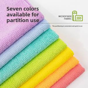 Paresseux Cuisine Microfibre Absorbant Polyester Serviette Rouleau Vaisselle et Verres Nettoyage En Gros <span class=keywords><strong>Ménage</strong></span> Chiffon - Product Image 3