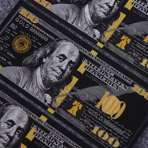 Billetes Falsos de Dólares Estadounidenses al por Mayor en Negro, Billetes de Banco No Circulantes Coleccionables de Papel para Souvenir - Product Image 4