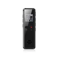 V90 Profesional 8GB Suara Rekaman Audio Mikrofon Studio Detektif Digital Saku Mini Perekam Suara