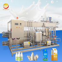 Machine de pasteurisation laitière HTST à petite échelle ORME, ligne complète de traitement du lait UHT, stérilisateur tube dans tube